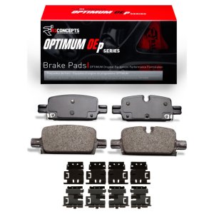 Acura ZDX Brake Pads - Rear - R1 Concepts - Optimum OE - `19-`26